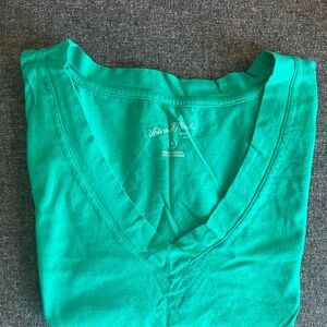 Universal Thread Aqua V-Neck Tee